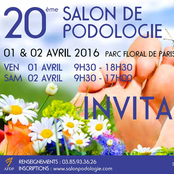 Salon de la podologie 2016